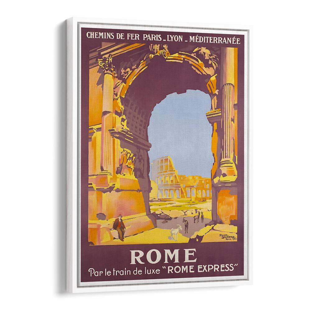 Stunning ROME III Vintage Travel Posters showcasing the Eternal City’s charm, perfect for home or office decor.