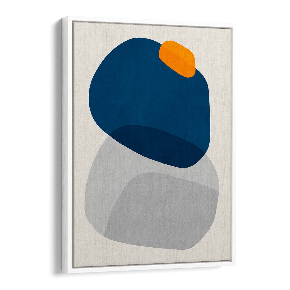 ROCK OVERLAY VI, ABSTRACT PAINTINGS features elegant shapes and colors, perfect for enhancing any space.