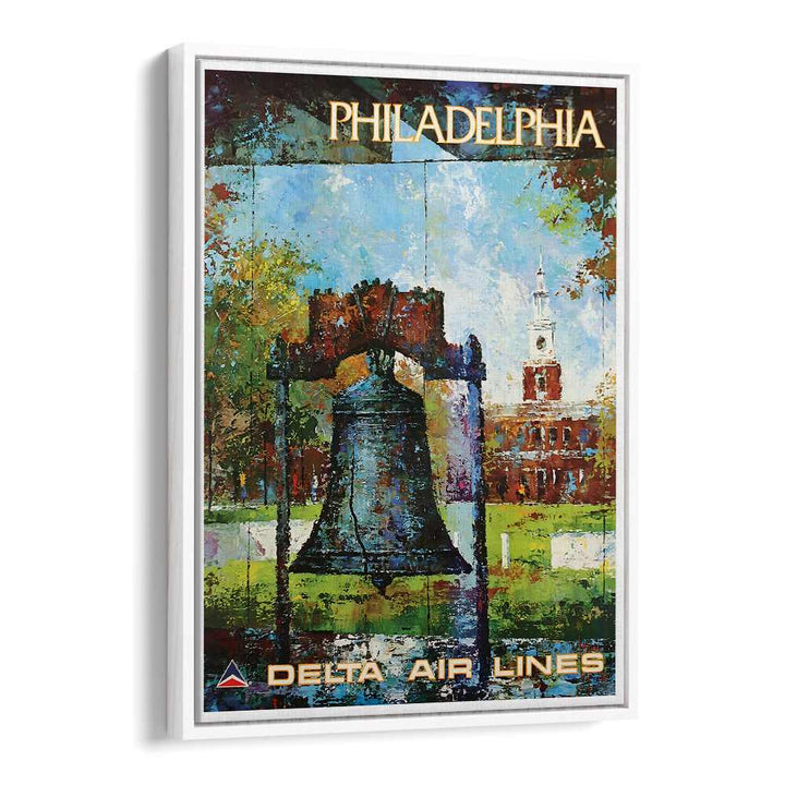 Explore the charm of Philadelphia with our PHILADELPHIA, VINTAGE TRAVEL POSTERS showcasing historic landmarks.