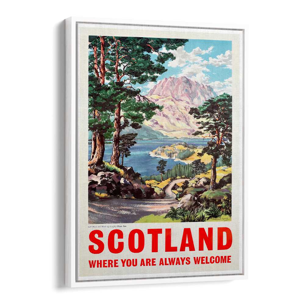 SCOTLAND I, VINTAGE TRAVEL POSTERS showcase breathtaking landscapes and invite charm into your home decor.