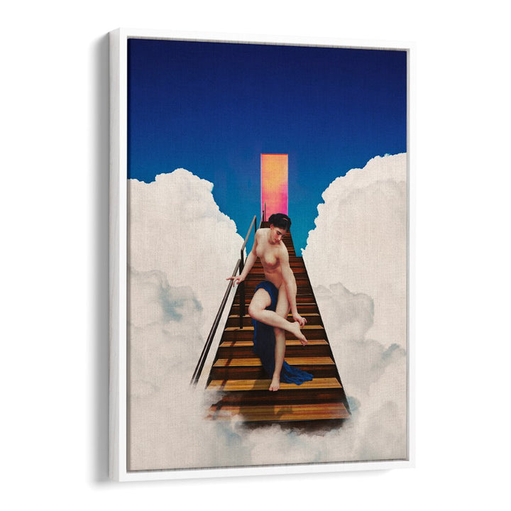 Discover the STAIRCASE TO HEAVEN, ALTERED ART PRINTS, a stunning visual masterpiece that inspires creativity.