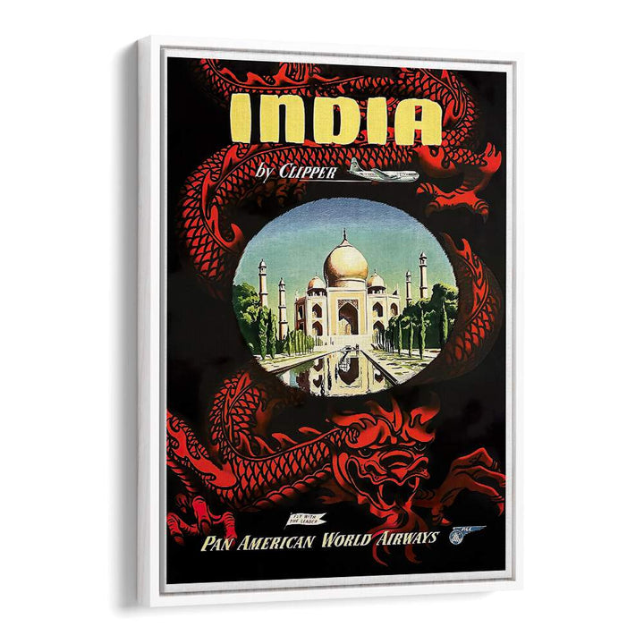 Bring history alive with INDIA I, VINTAGE TRAVEL POSTERS, showcasing India’s rich heritage and landscapes.