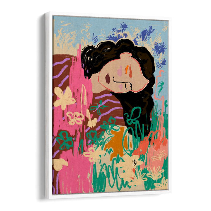 Transform your space with DAY DREAMING, VIBRANT art prints showcasing a colorful, floral-inspired design.