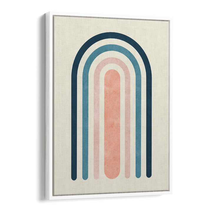 LINES AND ARCS VI, BOHO ART PAINTINGS showcases vibrant arcs and lines, perfect for enhancing any creative space.
