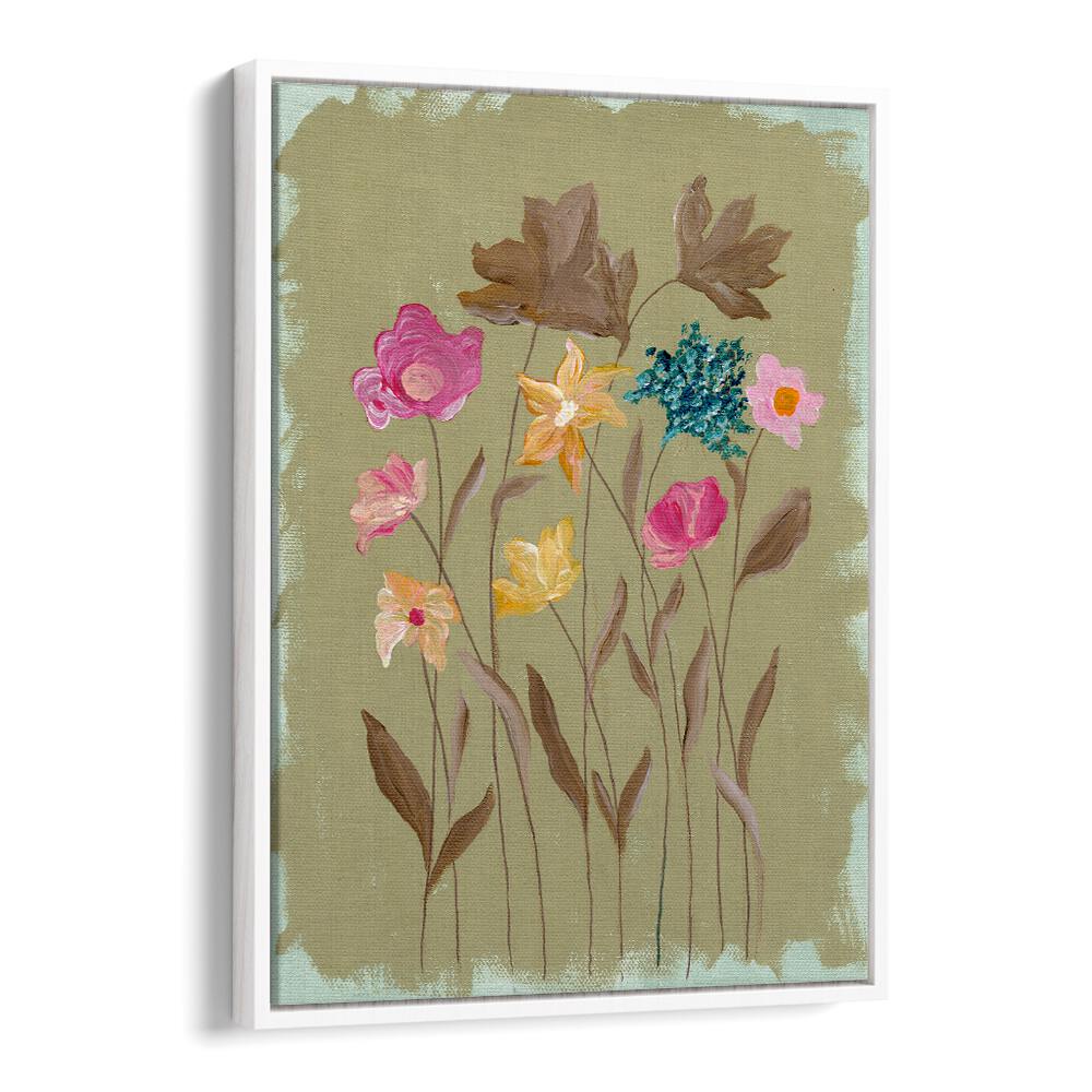 BLUSH IN BLOOM , FLORAL FLOWER PAINTINGS