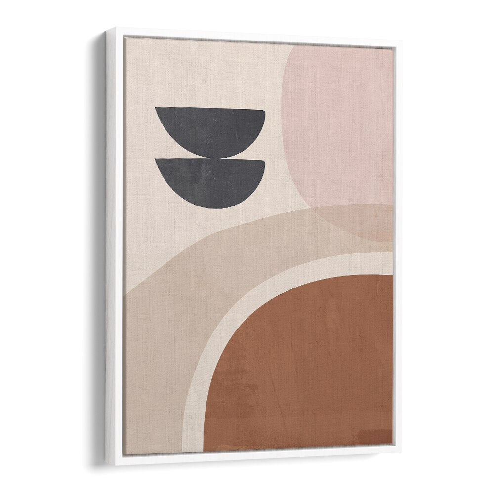 BROWN ART I, BOHO ART PAINTINGS features modern design elements, enhancing any living space or office decor.