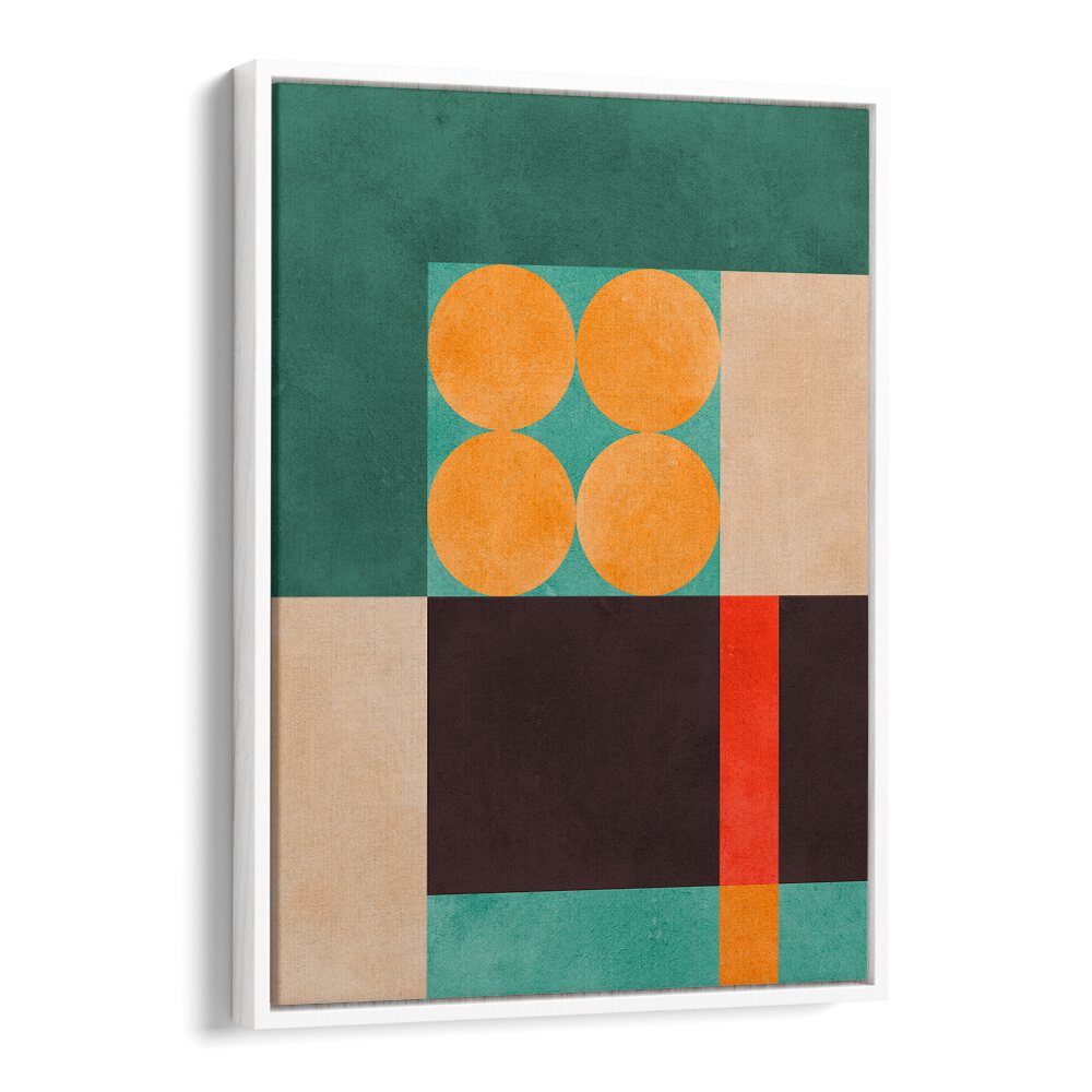 Colorful Composition VI, geometric art prints showcase vibrant patterns and colors, perfect for enhancing any space.