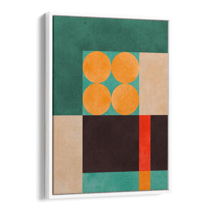 Colorful Composition VI, geometric art prints showcase vibrant patterns and colors, perfect for enhancing any space.