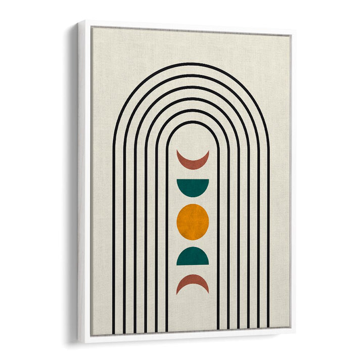 Striking ARCS IV, BOHO ART PAINTINGS featuring fluid lines and dynamic arcs to transform your living space.