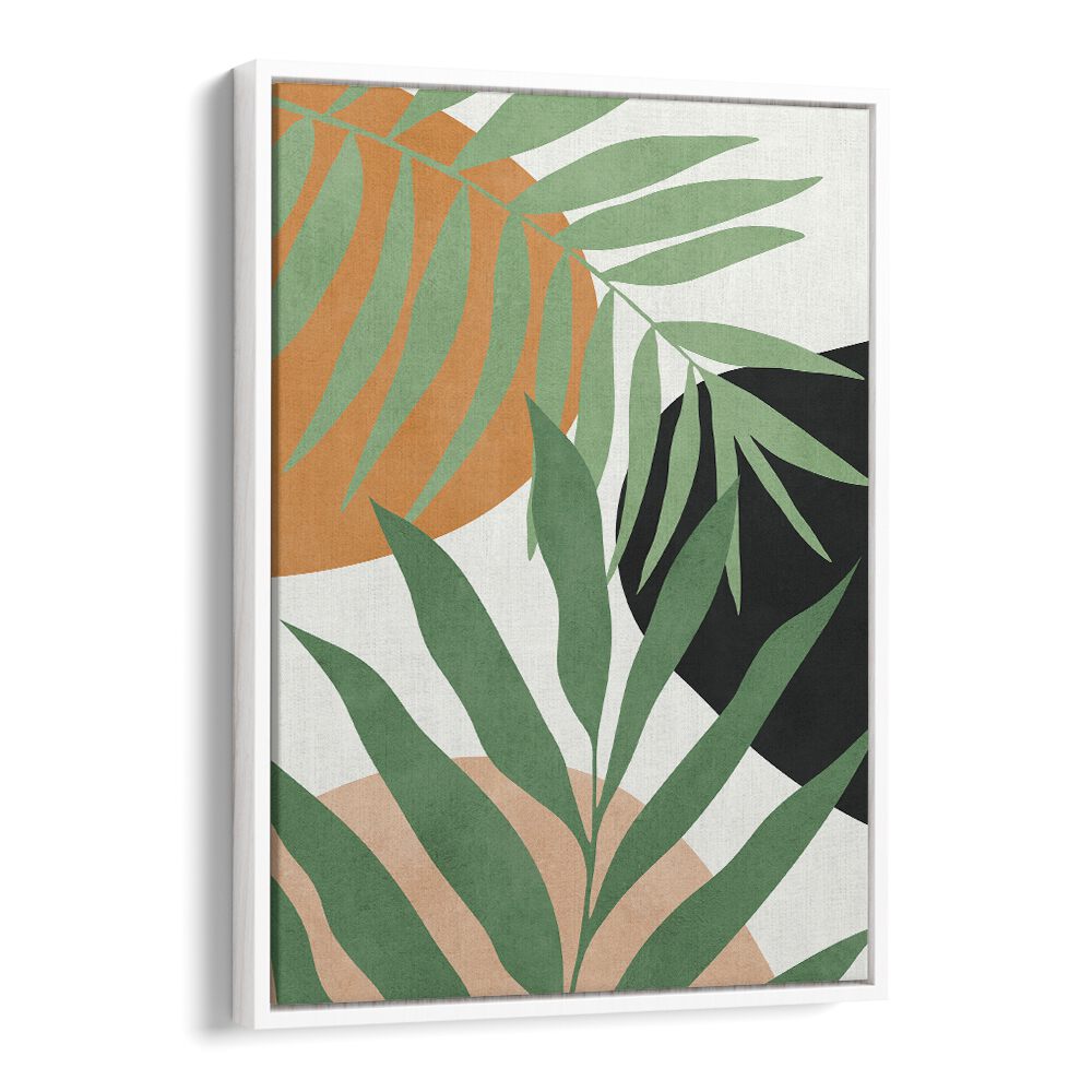 Elegant WATERCOLOR I, BOHO ART PAINTINGS featuring lush leaves and earthy tones, perfect for enhancing your decor.