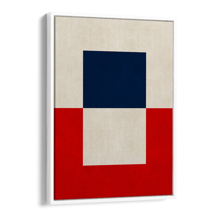 Modern OVERLAPPING VI, GEOMETRIC ART PRINTS showcase bold colors and clean lines, perfect for contemporary decor.