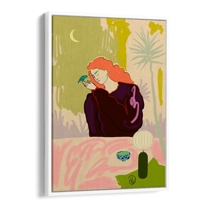 Enchanting SECRET KNOWLEDGE, VIBRANT art print featuring colorful designs, perfect for your creative space transformation.