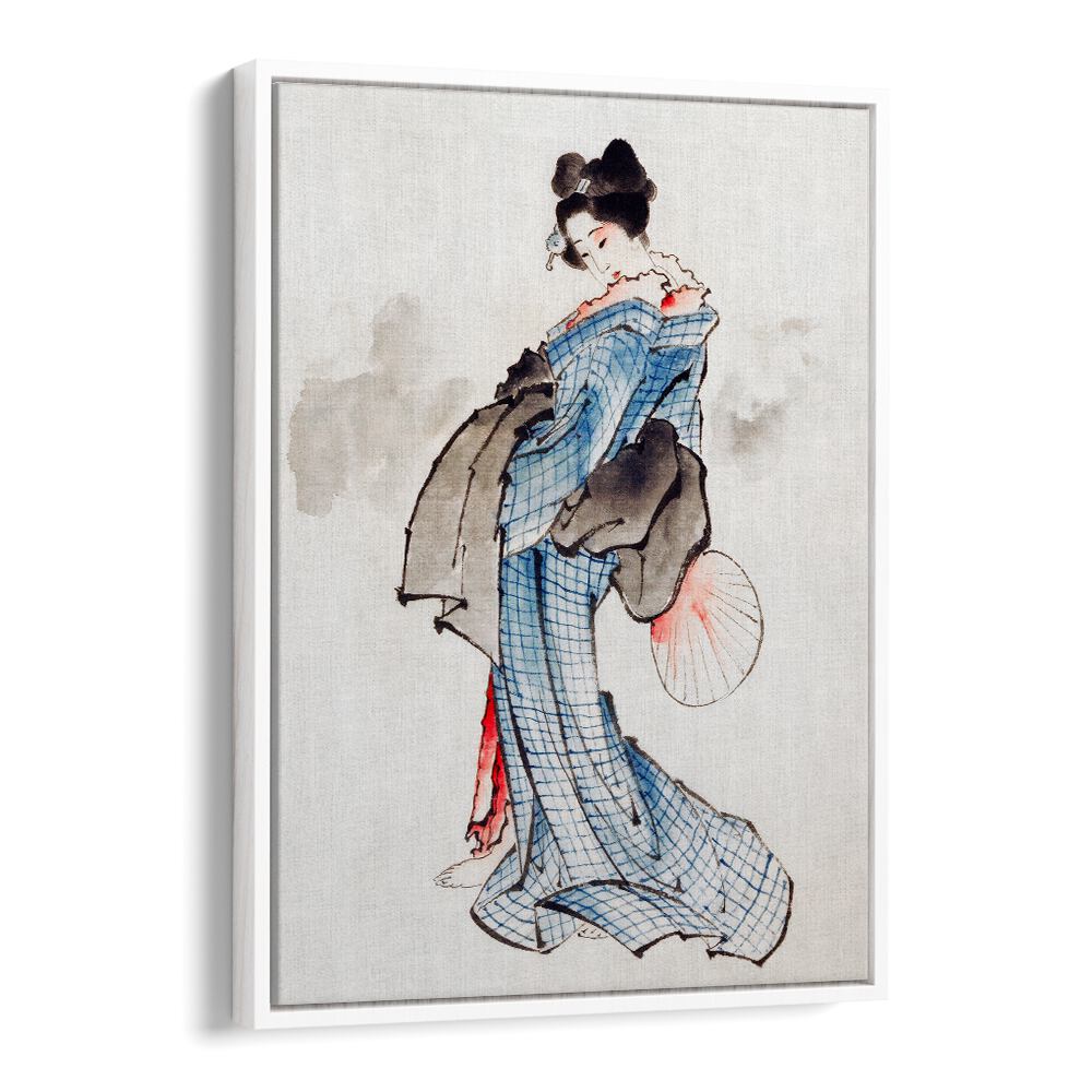 JAPANESE WOMAN II, VINTAGE PAINTINGS