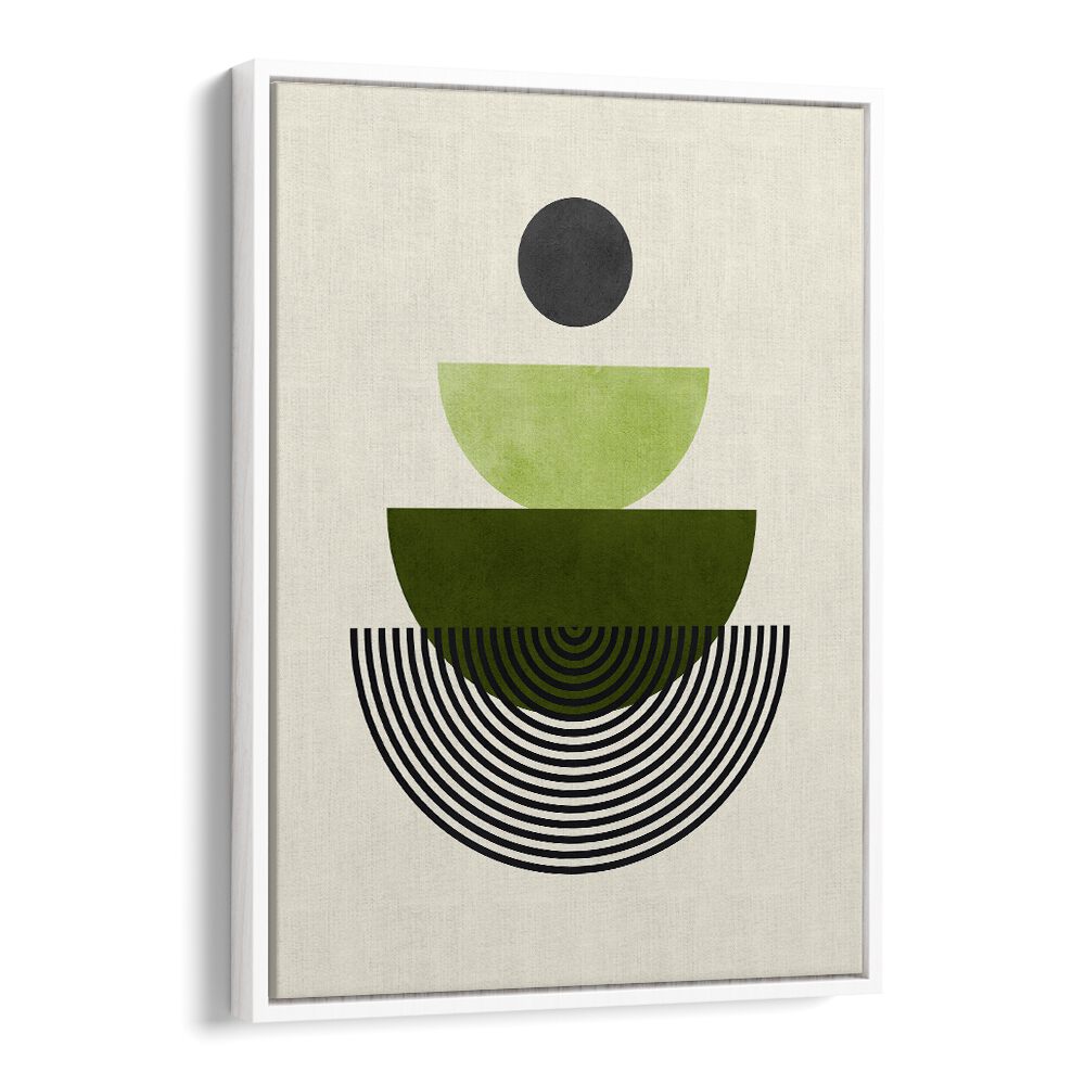 Stunning LINES AND CIRCLES V, GEOMETRIC ART PRINTS showcasing layered shapes in earthy tones, perfect for modern decor.