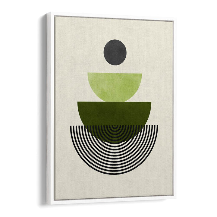 Stunning LINES AND CIRCLES V, GEOMETRIC ART PRINTS showcasing layered shapes in earthy tones, perfect for modern decor.