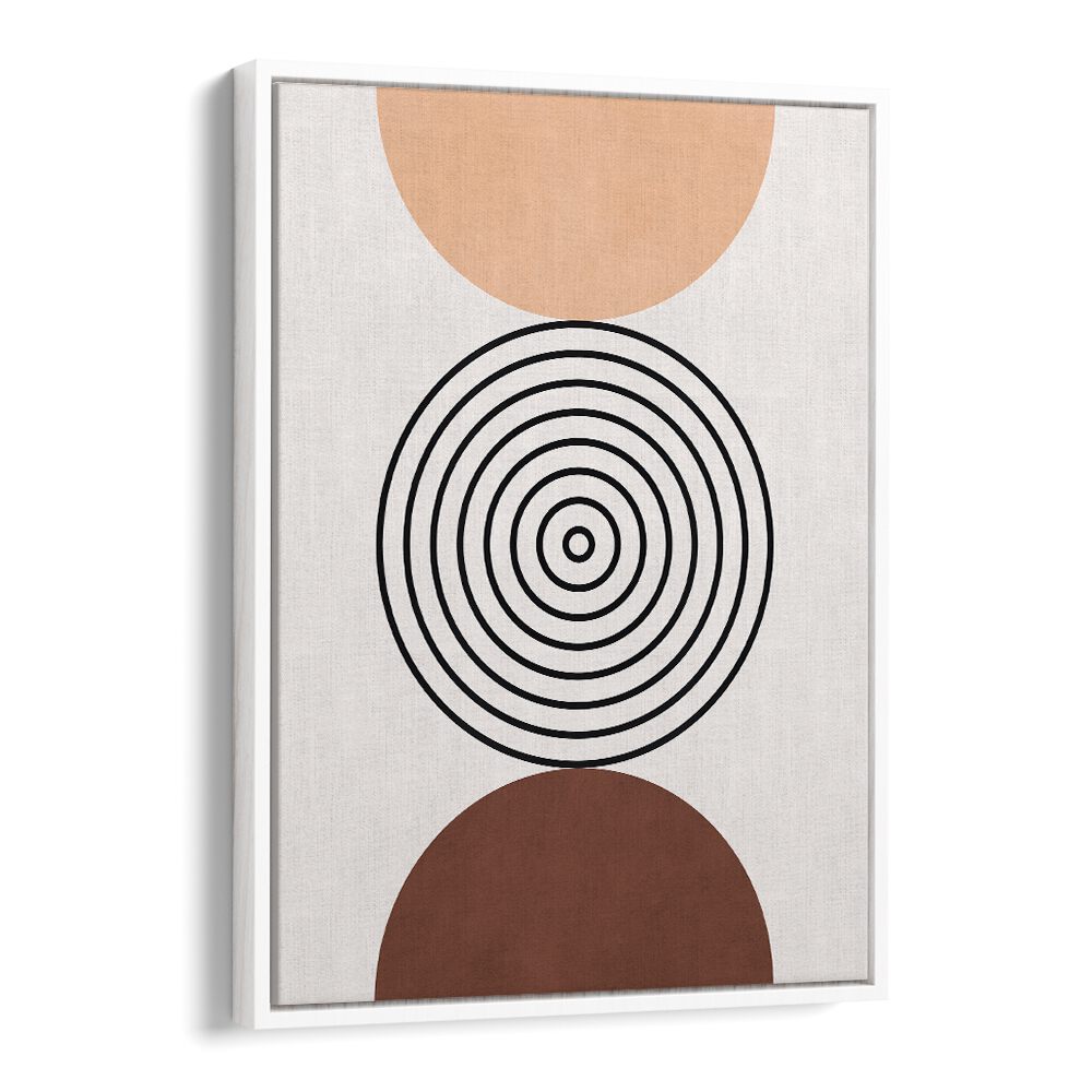 Geometric elegance shines in LINES AND CIRCLES XXVI, BOHO ART PAINTINGS, perfect for contemporary decor.