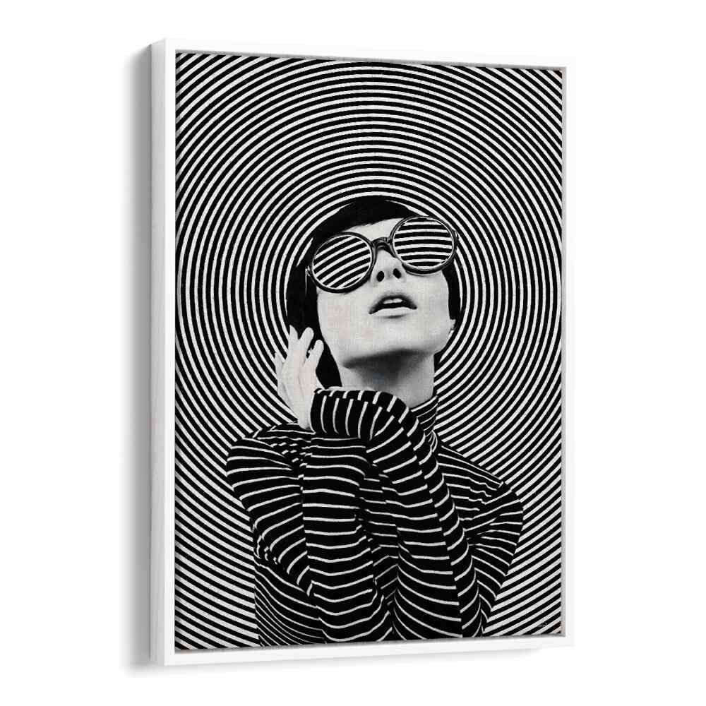 Striking design featuring bold patterns, embodying the essence of THOUGHTS IN A WHIRL, PORTRAITS by Underdott.