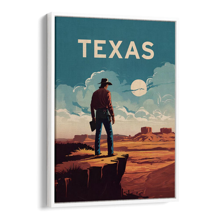 Explore TEXAS, COWBOY art by Andreas Magnusson, capturing the Lone Star State's vibrant landscapes and culture.