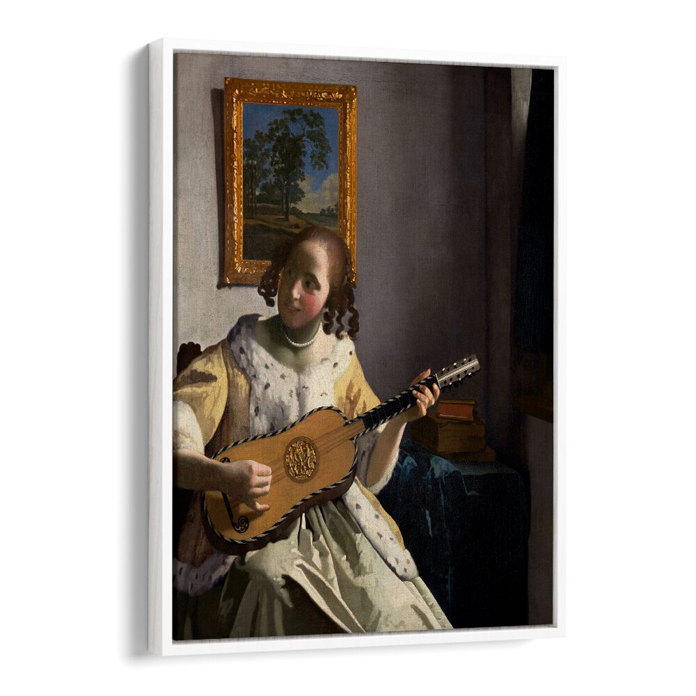 THE GUITAR PLAYER , VINTAGE PAINTINGS