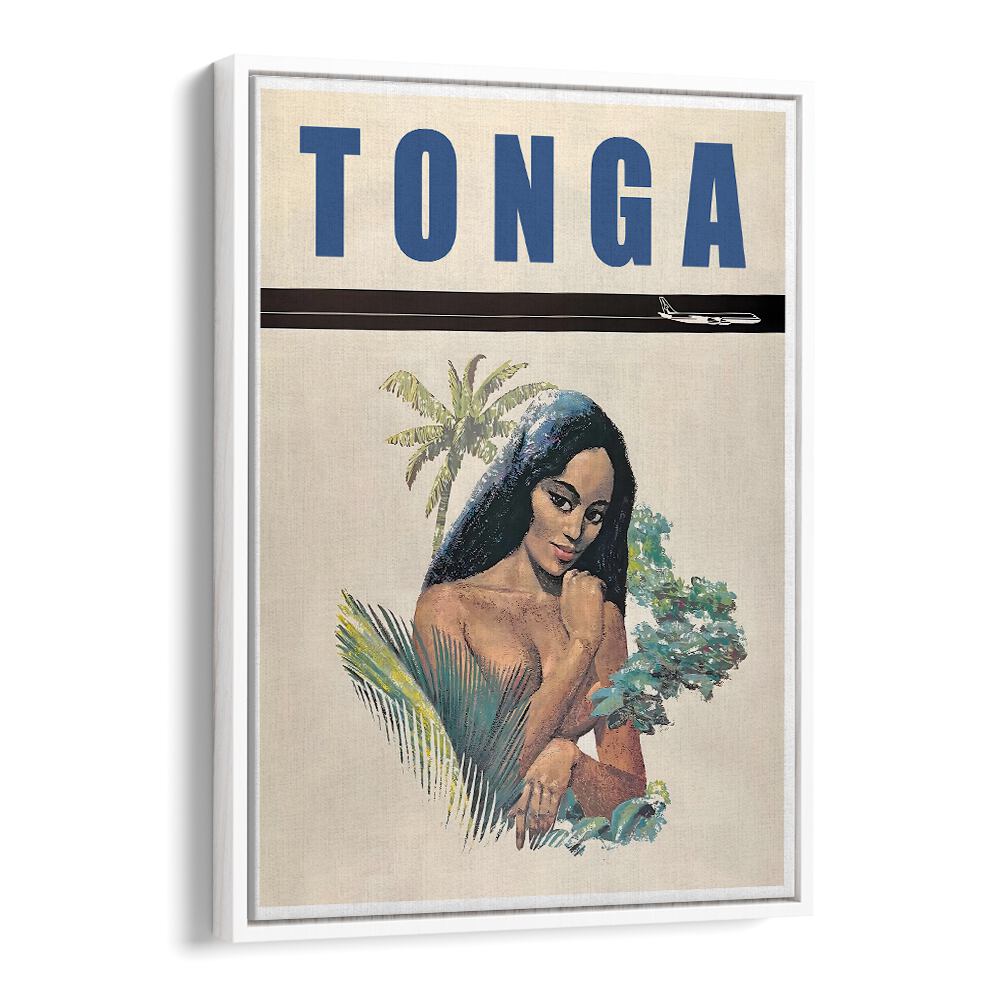 Stunning TONGA, VINTAGE TRAVEL POSTERS showcasing tropical beauty and adventure, perfect for your decor.