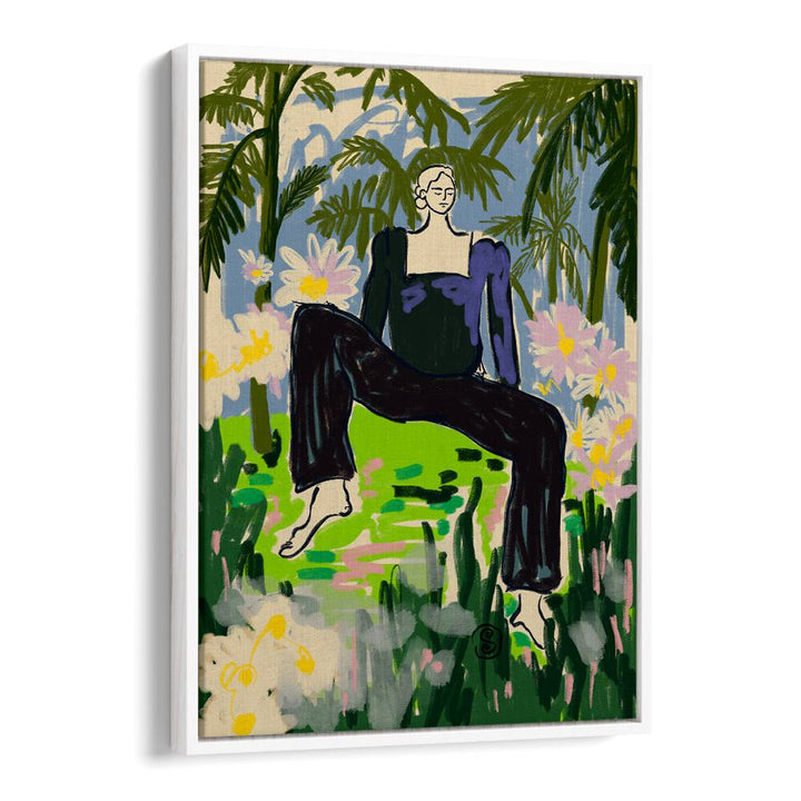 Vibrant art print "LISTEN TO THE SILENCE, VIBRANT" transforms your space with color and creativity.