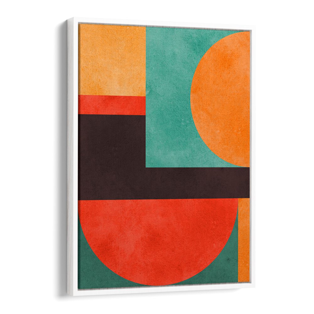 Vibrant COLORFUL GEOMETRIC COMPOSITION II, GEOMETRIC ART PRINTS to enhance your modern living space with creativity.