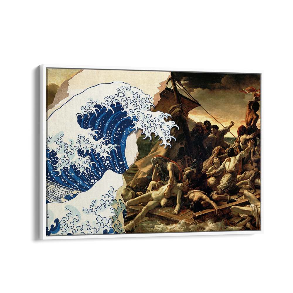 Transform your space with TRAGEDY IN THE STORM, ALTERED ART PRINTS by Dikhotomy, blending emotion and artistry seamlessly.