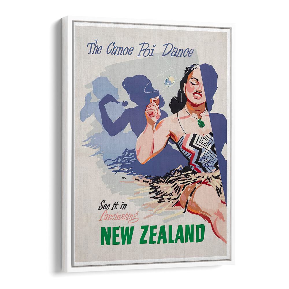 Explore the captivating design of NEW ZEALAND III, VINTAGE TRAVEL POSTERS showcasing cultural beauty and allure.