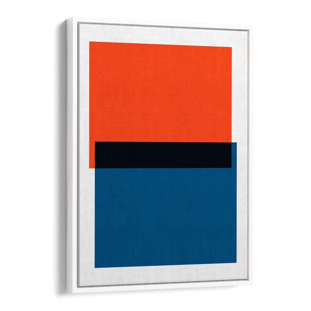 Bold geometric shapes in vibrant colors feature in COLORFUL OVERLAY VIII, GEOMETRIC ART PRINTS for creative expressions.