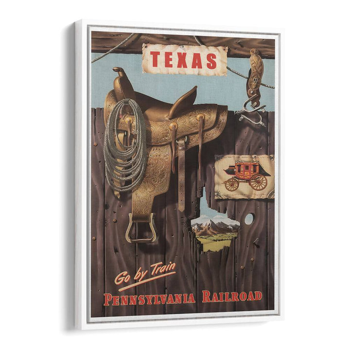 Explore TEXAS I, VINTAGE TRAVEL POSTERS showcasing iconic imagery and charm of the Lone Star State. Perfect decor choice!
