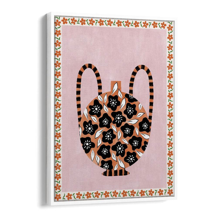 Stylish BOTANICAL VASE, FLORAL FLOWER PAINTINGS by Elena Ristova, perfect for enhancing your home decor.