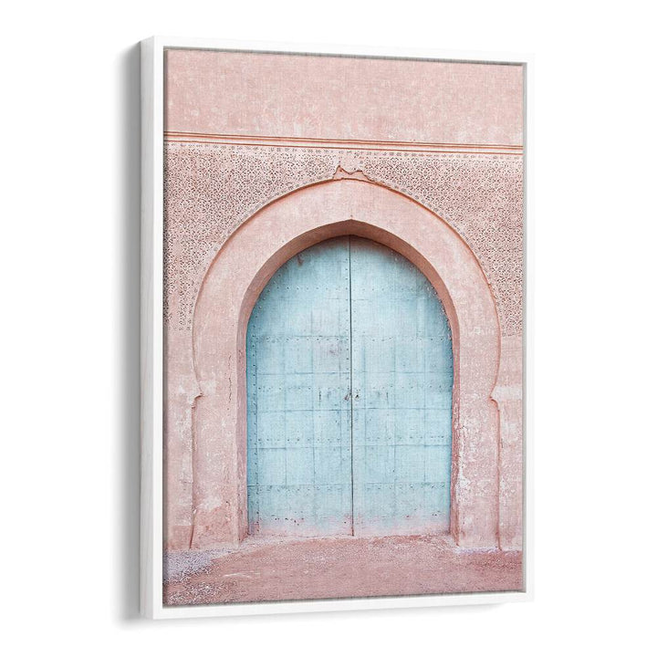 Vibrant TURQUOISE DOOR, INDIAN ART PAINTINGS, adding style and charm to any living space. Perfect for your home decor.