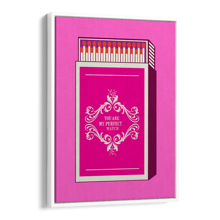 Colorful wall art featuring "YOU ARE MY PERFECT MATCH," perfect for enhancing decor with MY PERFECT MATCH, FASHION POSTERS.