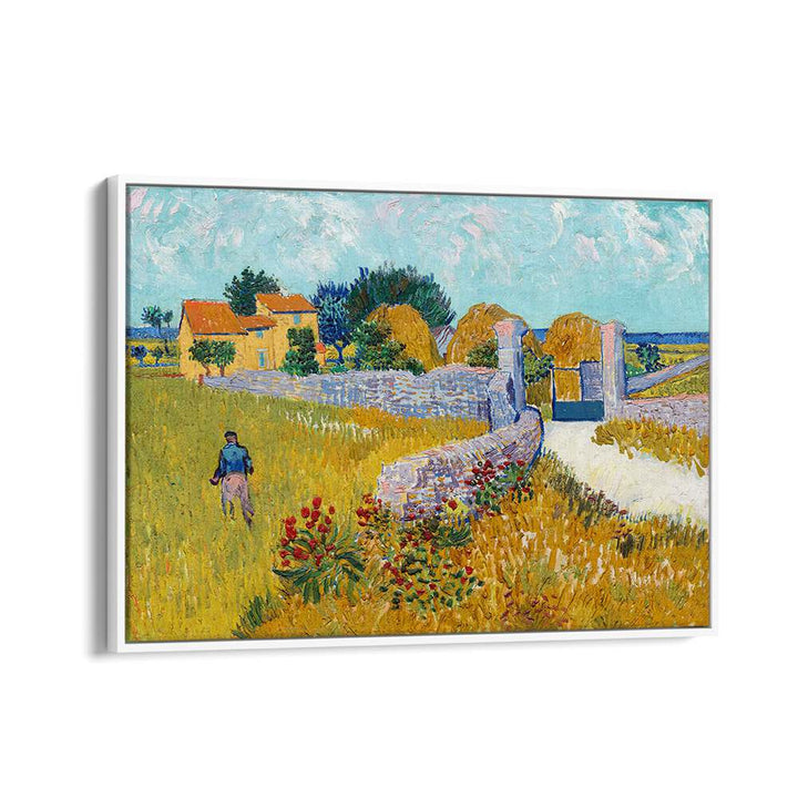 FARMHOUSE IN PROVENCE (1888) ,  VINTAGE PAINTINGS