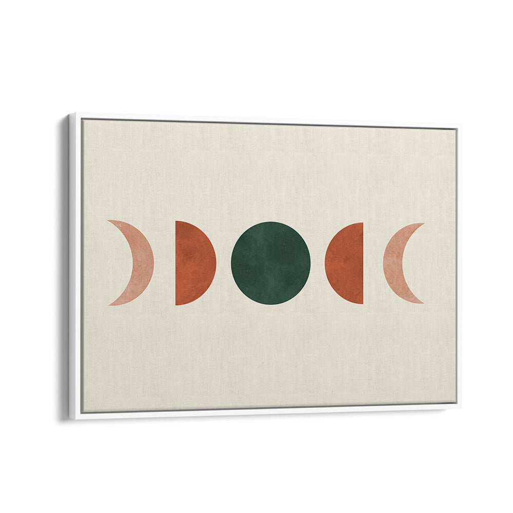 Stunning MOON 1, BOHO ART PAINTINGS showcasing lunar phases, perfect for night sky enthusiasts.