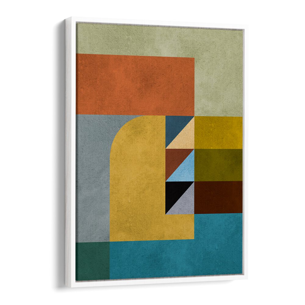 Colorful GEOMETRIC HARMONY II art print showcasing modern design, perfect for enhancing any space with GEOMETRIC ART PRINTS.
