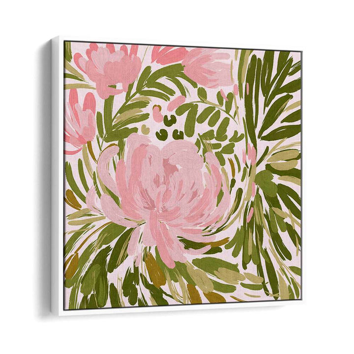 Beautiful pink floral design featuring PROJECT ROSE, FLORAL FLOWER PAINTINGS, perfect for elegant home décor.