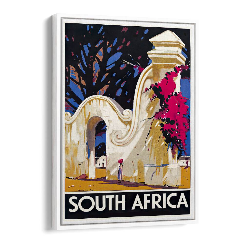 Vibrant SOUTH AFRICA II, VINTAGE TRAVEL POSTERS showcasing stunning landscapes and rich culture in nostalgic design.