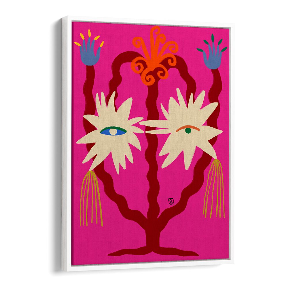 Bright and colorful art print, "LOOKING FORWARD , VIBRANT," perfect for energizing any living space.