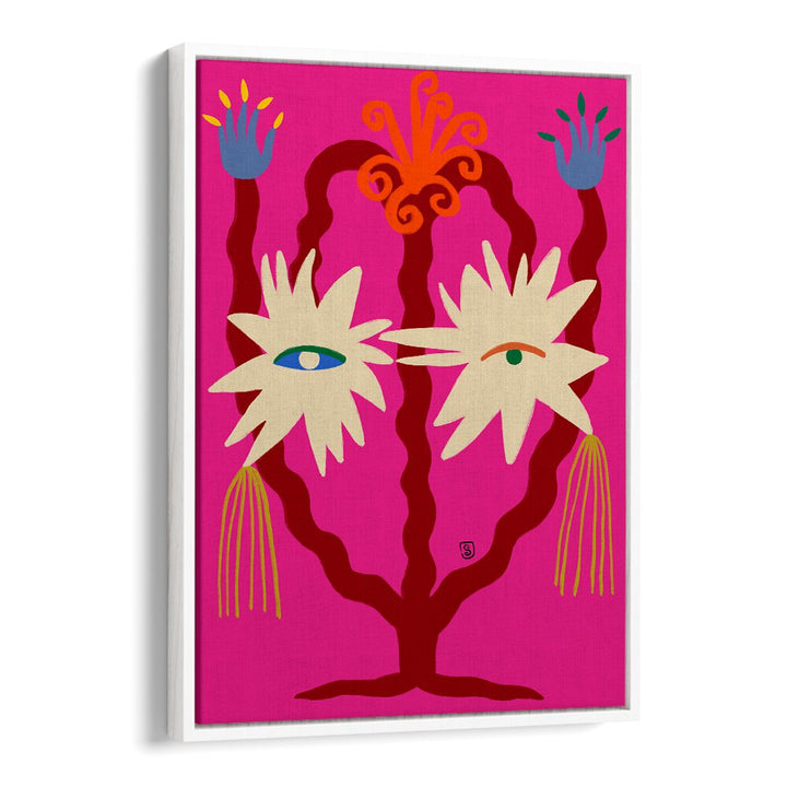 Bright and colorful art print, "LOOKING FORWARD , VIBRANT," perfect for energizing any living space.