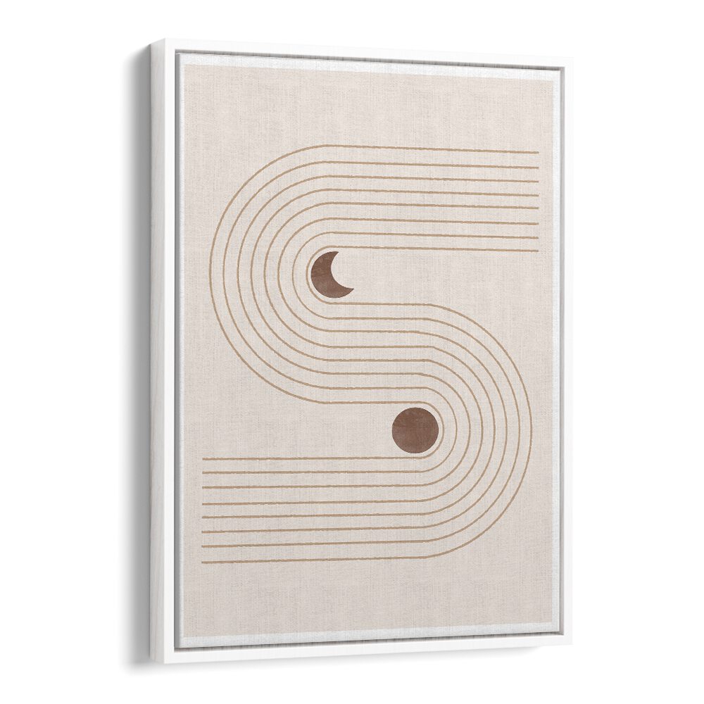 Stylish BOHO ARCH design in beige, part of THE MIUUS STUDIO's BOHO ART PAINTINGS collection for elegant interiors.