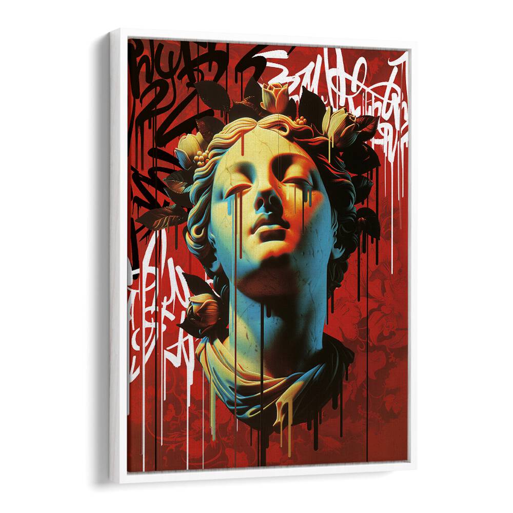 VANDAL ARIADNA, ALTERED ART PRINTS by Dikhotomy showcases a striking art piece blending classical and urban influences.