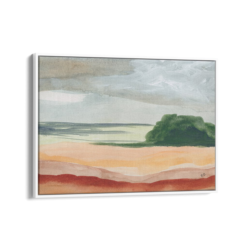 Stunning ARID LAND II, LANDSCAPE PAINTINGS print showcasing warm tones and unique textures of arid landscapes.