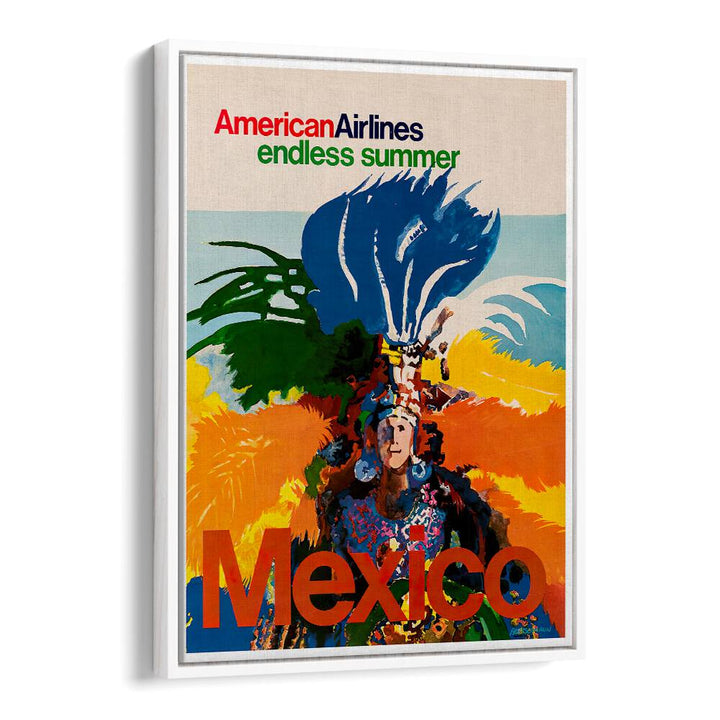 Colorful MEXICO II, VINTAGE TRAVEL POSTERS showcasing vibrant culture and landscapes, perfect for art lovers.