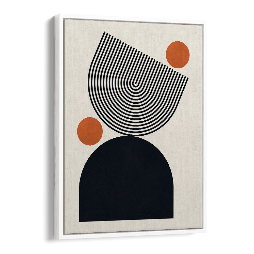 Stylish CIRCLES AND LINES V, BOHO ART PAINTINGS featuring minimalistic design with bold shapes and colors.