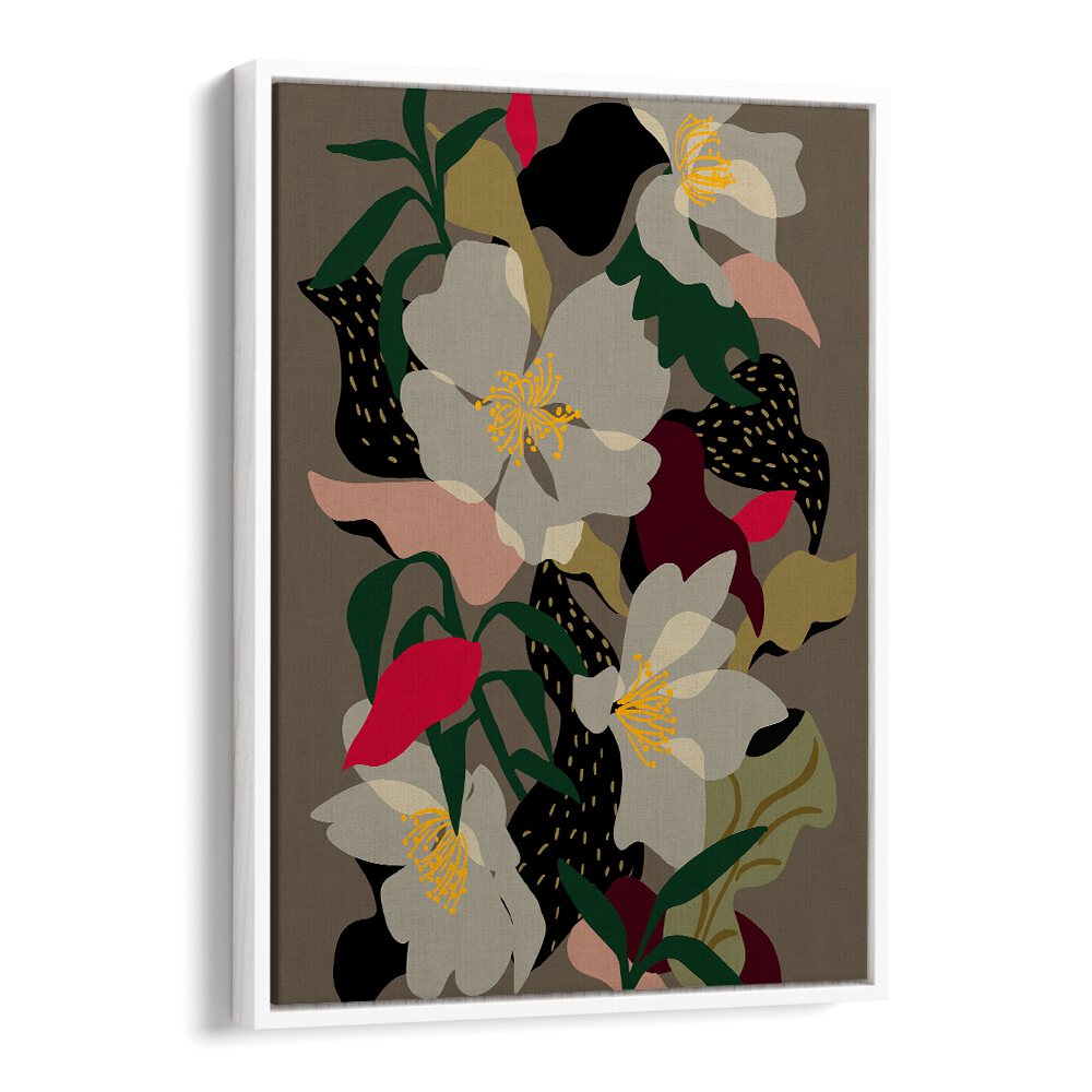 Vibrant FLORAL RHYTHM V , FLORAL FLOWER PAINTINGS perfect for transforming your living space with captivating art.