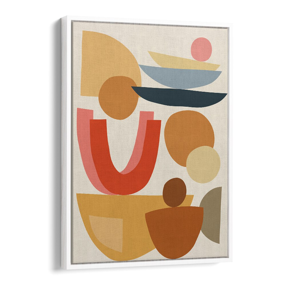 Stylish ORGANIC V, GEOMETRIC ART PRINTS showcasing vibrant shapes, perfect for modern decor enthusiasts.