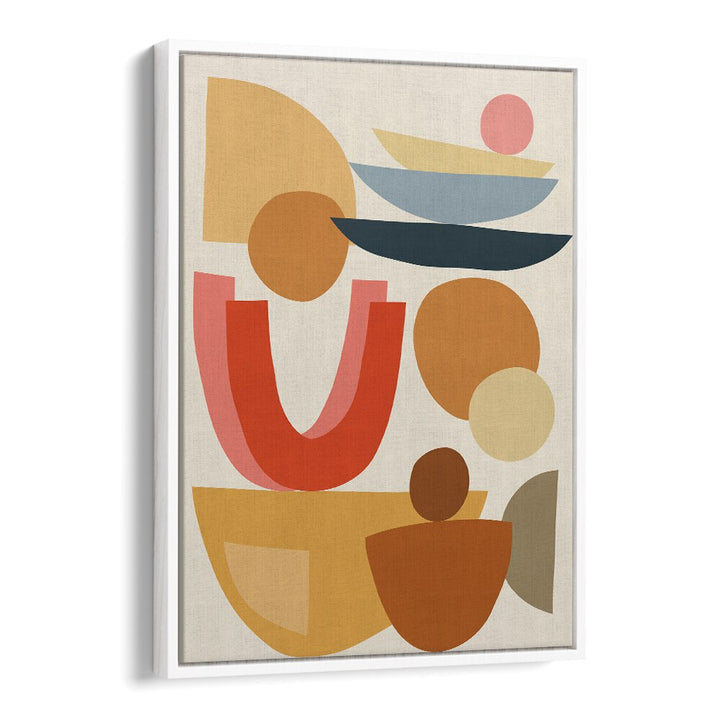 Stylish ORGANIC V, GEOMETRIC ART PRINTS showcasing vibrant shapes, perfect for modern decor enthusiasts.