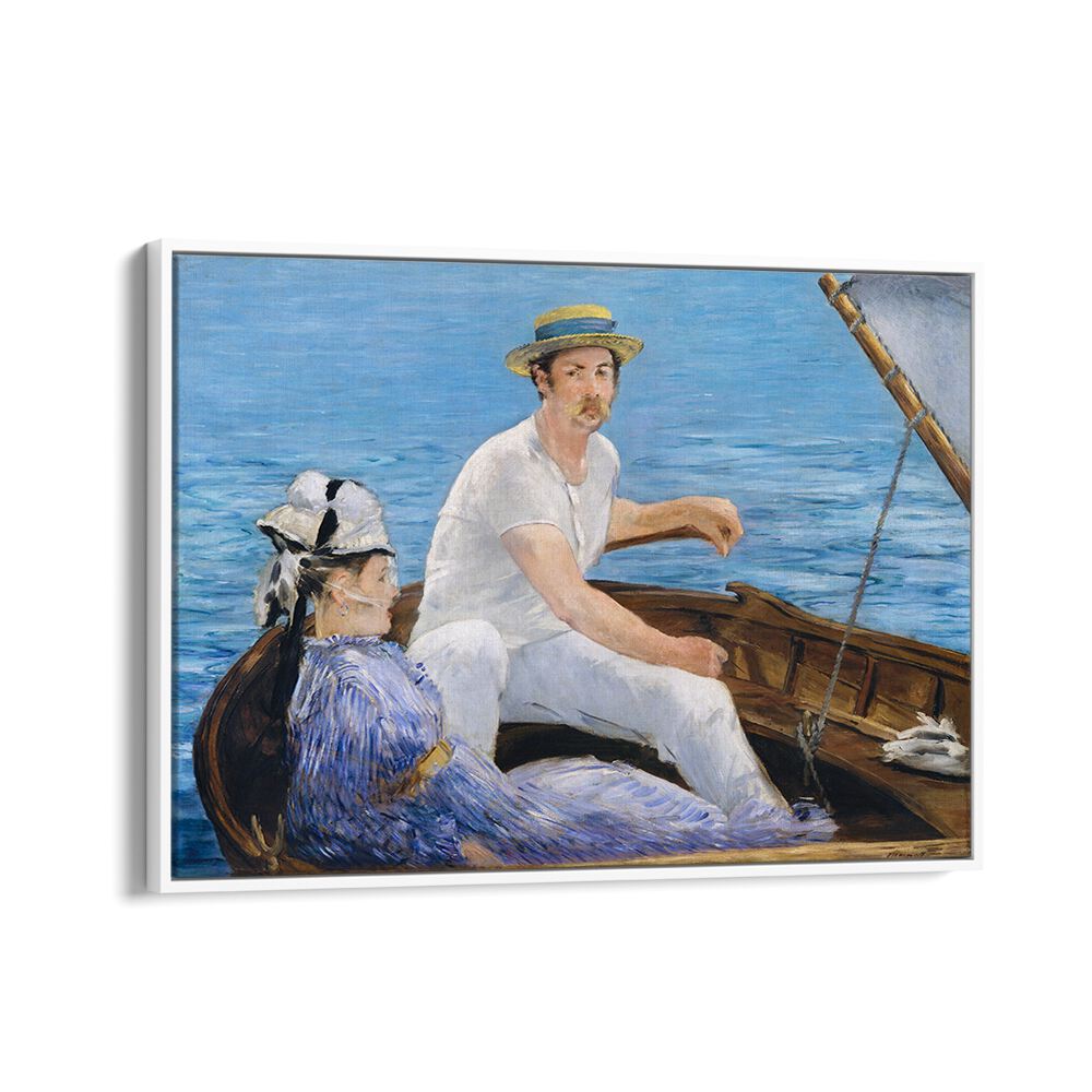 BOATING (1874)  , VINTAGE PAINTINGS