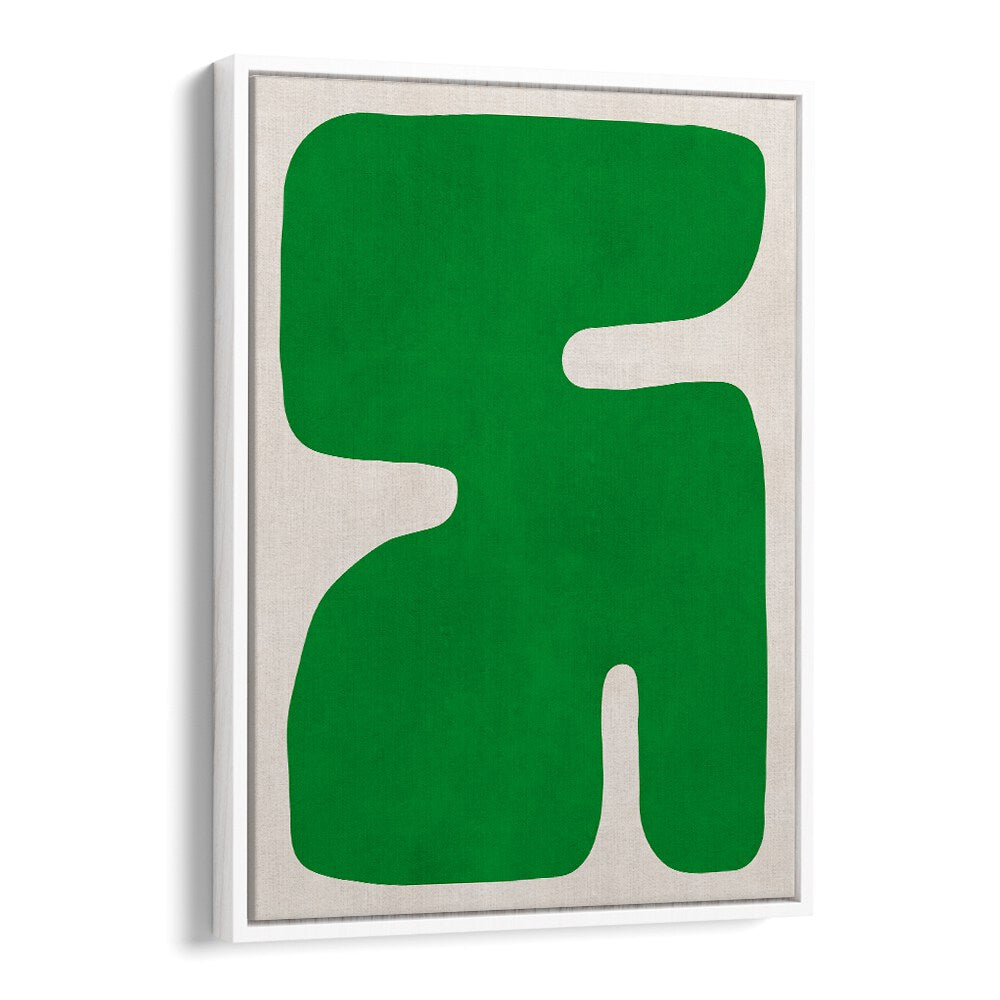 Stunning ORGANIC V, GEOMETRIC ART PRINTS in vibrant green, perfect for modern decor lovers seeking nature-inspired art.